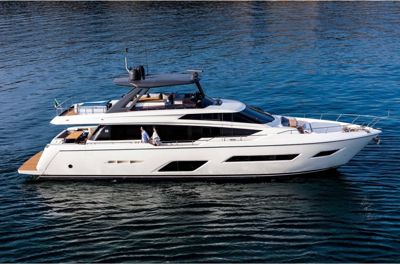 2021 Ferretti Yachts 780 for sale in France,  (ID-2063)