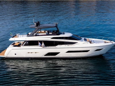 2021 Ferretti Yachts 780 for sale in France, 