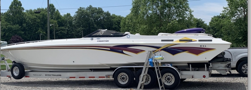 1999 Fountain 38 Fever for sale in Cumberland, Kentucky (ID-1809)