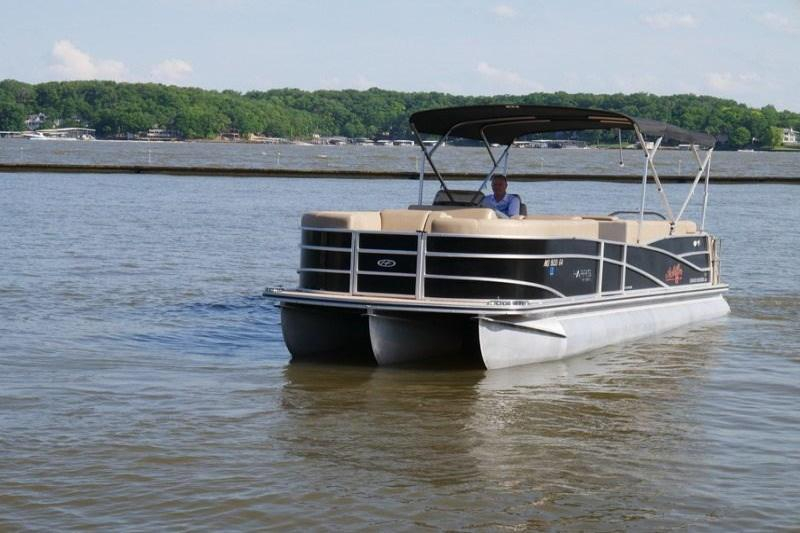 2014 Harris FloteBote Grand Mariner SEL 250 for sale in Lake of the Ozarks, Missouri (ID-416)