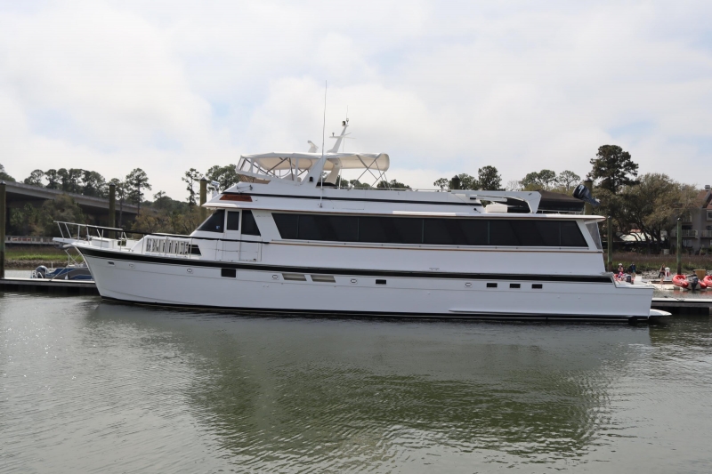 1988 Hatteras 80 Cockpit for sale in Hilton Head Island, South Carolina (ID-2088)