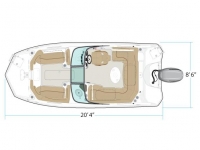 2021 NauticStar 203 DC for sale in St. Petersburg, Florida (ID-1958)