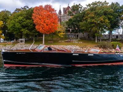 1946 Stephens Brothers Triple Cockpit Runabout for sale in Clayton, New York at $295,000